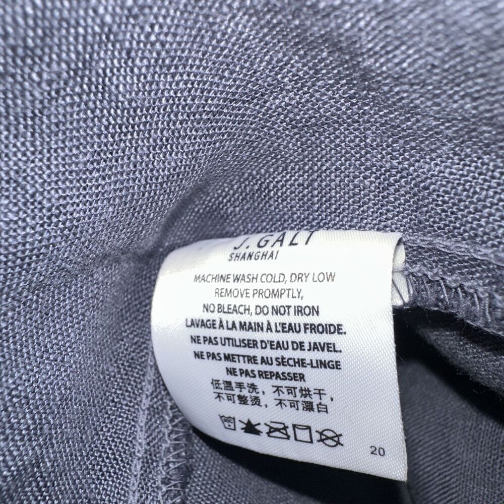 John Galt 100% Linen Woman’s Sun Dress Size XS/S Blue - Picture 5 of 8